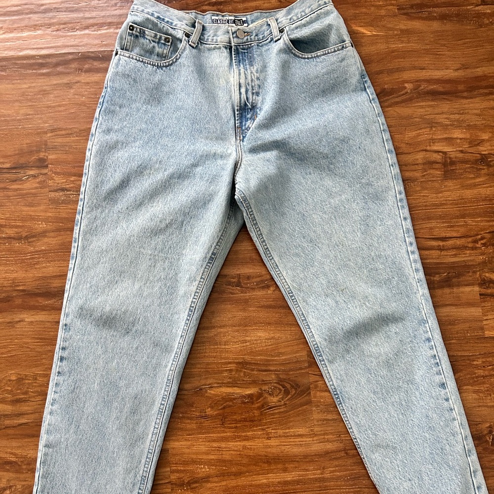 GAP vintage Classic fit Women’s jeans size 14 high waist light wash